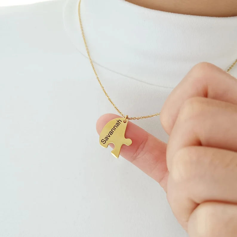 Collar My Piece Personalizable Con Nombres - REGALO PERFECTO