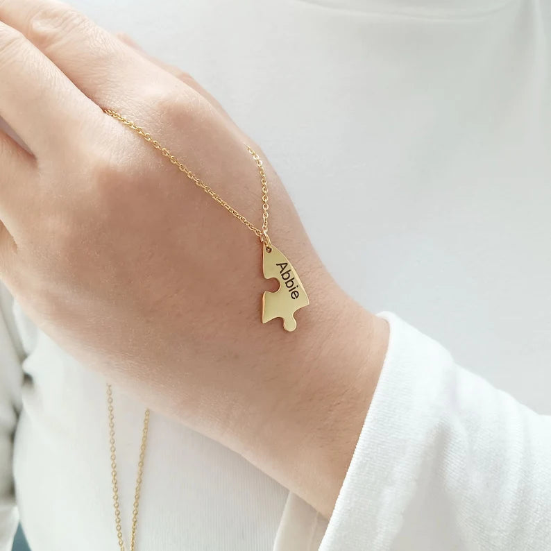 Collar My Piece Personalizable Con Nombres - REGALO PERFECTO